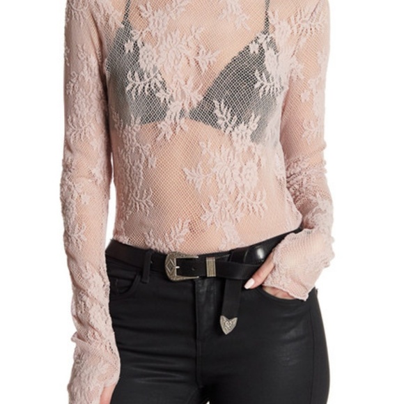 Free People White Lace Top Sweet Secrets - Picture 3 of 8